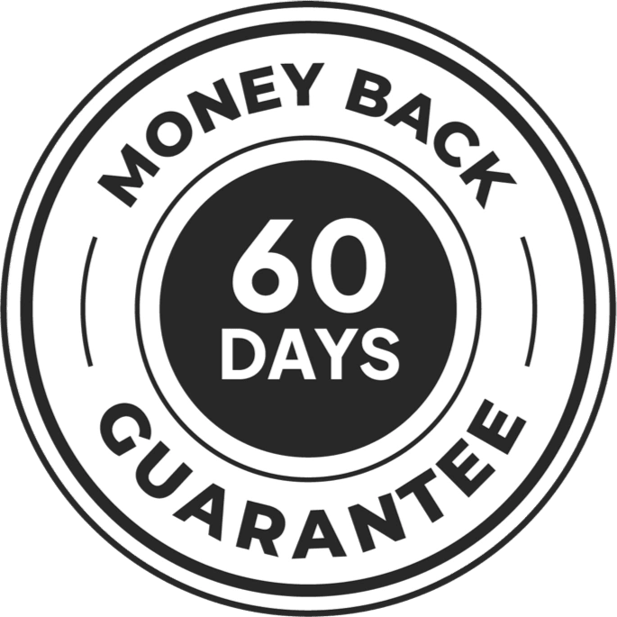 HorseFil 60-day money-back guarantee seal
